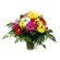 bouquet of gerberas and chrysanthemums. India