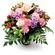 bouquet of roses carnations and alstroemerias. India