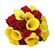 bouquet of roses and calla lilies. Canada