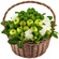 green fruit basket. Israel