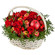 gift basket with strawberry. Slovakia